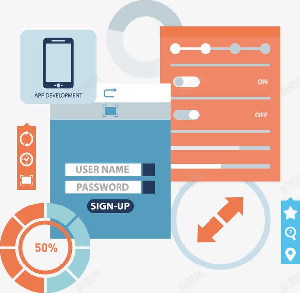移动端产品报告矢量图 一站式免费下载资源全解析